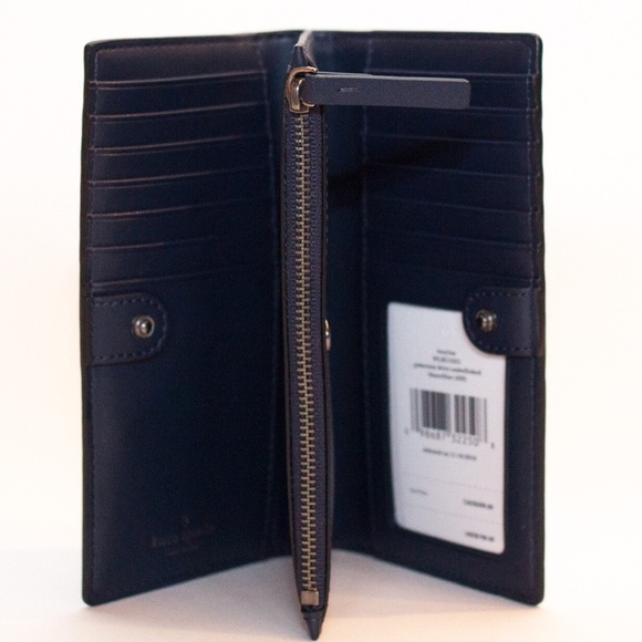 Kate Spade NWT Braylon Wallet Patterson Drive Embellished Blazer Blue - Picture 6 of 12